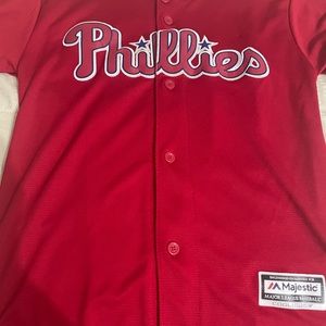 Phillies Harper Jersey Majestic size M 10-12 youth